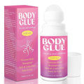 Body Glue for Skin & Clothing 75ml With Roll-On Design - 12-Hour Hold, Sweat-Proof, Invisible & Washable - For Wigs, Dancers, Socks, Corsets, Bras & Costumes
