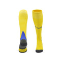 (ALNASSR Yellow, Kids(EU30-36)) 24 - 25 Thickened bottom Long Socks Anti Slip for Kids Junior Football Training Activewear Socks Soccer Stocking