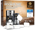 Coffeeano 50x descaling tablets XL for fully automatic coffee machines and coffee makers. Descaling tabs compatible with Jura, Siemens, Krups, Bosch, Miele, Melitta, WMF and many more