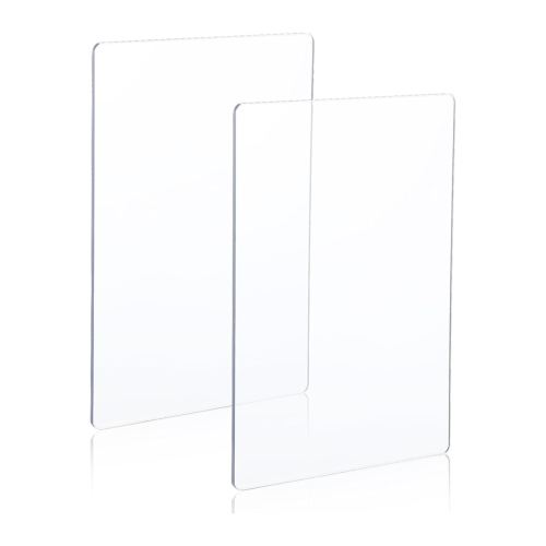 sizzix cutting plates 2 Packs Transparency Acrylic Cutting Pads, Die Cutting Plates Clear Thick Cutting Die Pads Cutting for Die Cutting Work