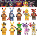 10PCS Five Nights at Freddy's LEGO-Compatible Minifigures Kit for Kids DIY Building Figures
