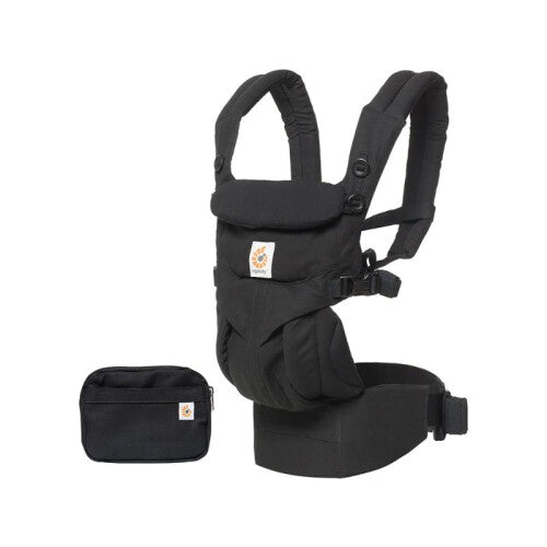 Ergobaby Omni 360 Baby Carrier Premium Cotton Pure Black