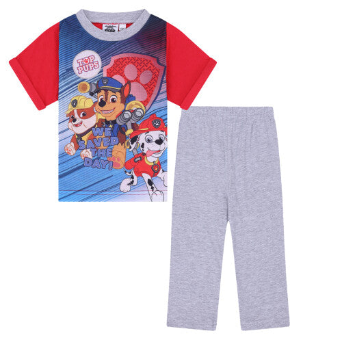 (Grey, 2-3 Years) PAW Patrol Boys Girls Pyjamas Long Toddler Chase Marshall  Official Gift