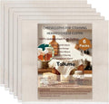 Cheese Cloths for Straining 6 PCS - Muslin Cloths for Cooking Unbleached Grade 100, 50 x 50cm Washable Hemmed Cheesecloth for Straining Nut Milk, Butter, Juice, Coffee, Jam & Wine Making