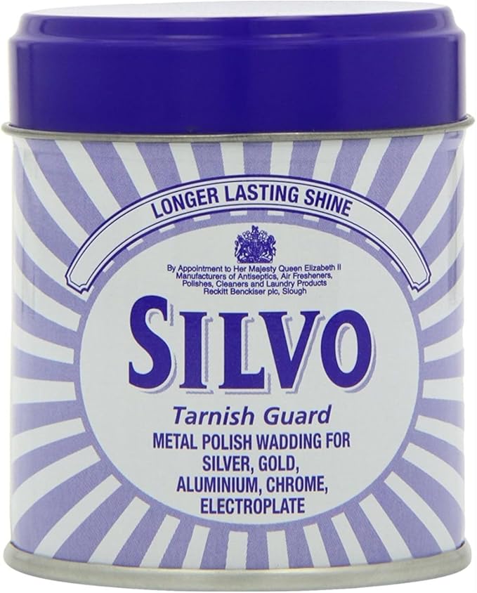 Silvo Wadding Tarnish Guard, 75g – Ideal for Jewelry, Cutlery, Platters
