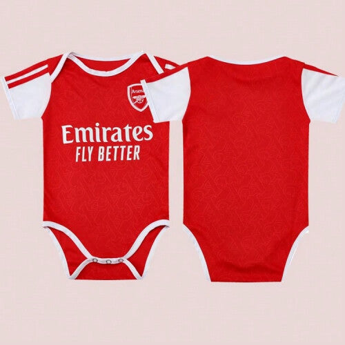 (2526 Arsen N Master, Size 12 (recommended for 12-18 months)) 24-25 Real Madrid Manchester City Arsenal baby football jersey Portugal Ronaldo crawling jumpsuit