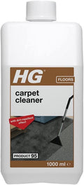HG Carpet & Upholstery Cleaner with Dirt Repellent, Product 95, Removes Grime Quickly and Thoroughly for Most Types of Fabrics – 1L (151100106)