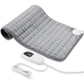 Heating Pad, Electric Heat Pad for Back Pain and Cramps Relief - Electric Fast Heat Pad with 6 Heat Settings -Auto Shut Off- Machine Washable 12" x