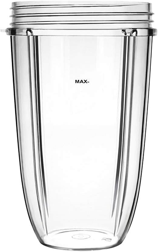 Juicer Cups for NutriBullet Replacement Parts 600w 900W 18OZ 24OZ 32OZ Clear Mugs Blender Juicer Mixer-(24OZ)