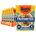 Ben's Original Favourites Risotto Chicken and Mushrooms Ready Meal Pouch, Bulk Multipack 6 x 250g
