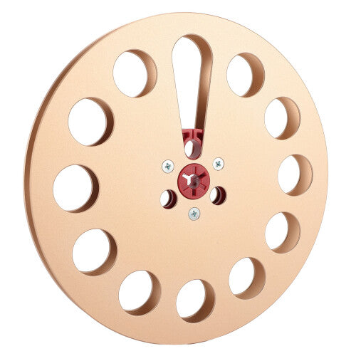 7 Inch Aluminum Alloy Empty Tape Reel for 1/4 Inch Tape Universal Open Reel