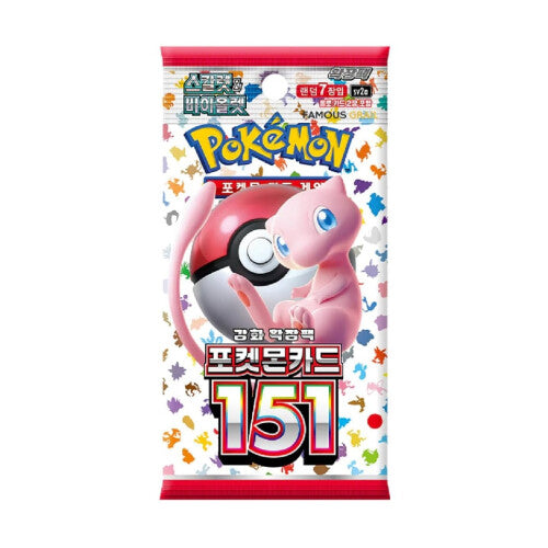 Pokemon 151 Korean Scarlet & Violet Booster Pack