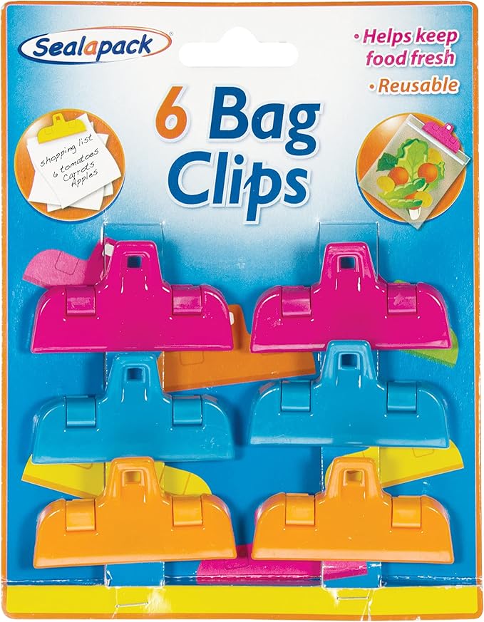 Sealapack SAP1070 Bag Clips, Plastic