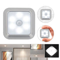 6 LED Motion Sensor Lights PIR Wireless Night Light Stair Lamp Battery