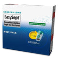 EasySept Hydrogen Peroxide Contact Lens Solution Multipack, 3 x 360ml, Simple One Step System for Disinfection of Soft Contact Lenses, Lens Case with