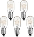 E14 Salt Lamp Bulbs Dimmable 240V, T20 SES Mini Scentsy Bulbs for Wax Warmer, Sewing Machine, Fridge, Pygmy Freezer, Wax Burner, Small Screw in Light Bulb Warm White 2700K, 5 Pack[Energy Class G]