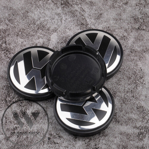 (VW 56mm) VW Wheel Centre Caps Fits Most Original VW Alloys