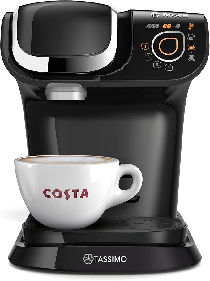 Tassimo by Bosch My Way 2 TAS6502GB Coffee Machine, 1500 Watt, 1.3 Litre - Black
