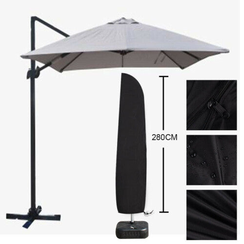 Large Waterproof Parasol Banana Umbrella Cover Outdoor Garden Cantilever Shields