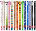 LEGAMI - Set of 14 Erasable Gel Pens with Thermosensitive Erase Ink, Range of ink colours & barrel designs, 0.7mm Tip, Animal Designs