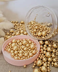 Metallic Gold Sugar Sprinkles (35g, Mix)