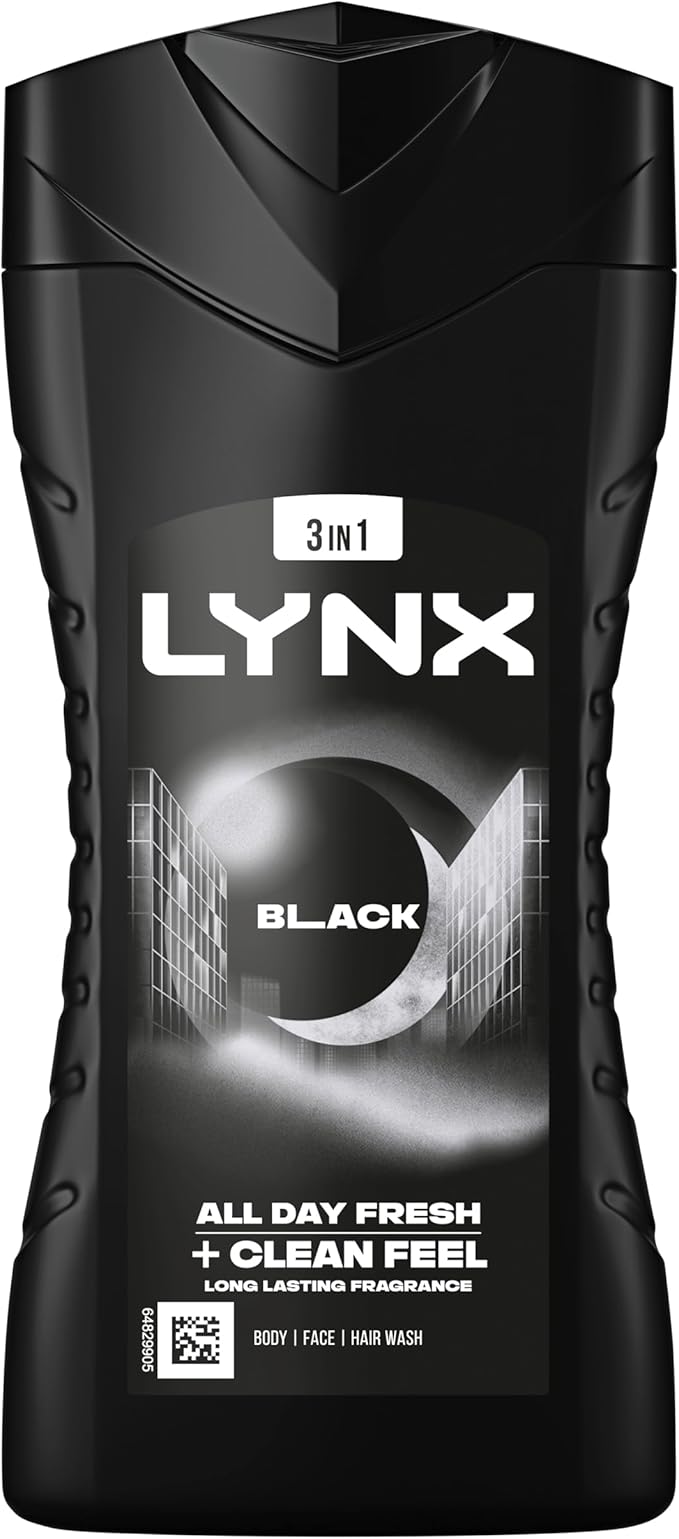 Lynx Shower Gel Black 225ml