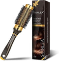 Hair Brush - SHINLEA Round Brush for Blow Drying 33MM Aluminium Curly Hair brush, Small Hairbrushes for Women Curling, Hair Drying, Styling, Straightening and Shine