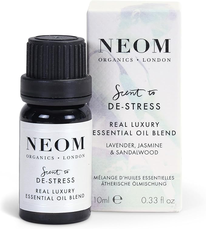 NEOM Real Luxury Essential Oil Blend I 19 of The purest Essential Oils Including Lavender, Jasmine and Sandalwood I Expertly Blended I Feeling of Calm