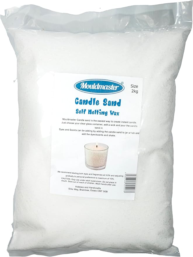 Mouldmaster Candle Sand Wax Granules Self Melting Wax 2Kg