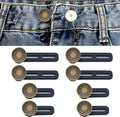 8 Pcs Button Extender for Trousers, Adjustable Waistband Extender, Trouser Extenders for Men & Woman, Waistband Extender Elastic Collar Extenders for Trousers for Jeans, Skirts | Durable & Reusable