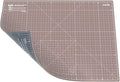 ANSIO Craft Cutting Mat Self Healing A2 Double Sided 5 Layers - Quilting, Sewing, Scrapbooking, Fabric & Papercraft - Imperial/Metric 22.5 Inch x 17 Inch / 59cm x 44cm - Brown/Grey