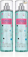 Britney Spears Curious Ladies Womens Fine Fragrance Mist Body Spray 236ml 2 Pack