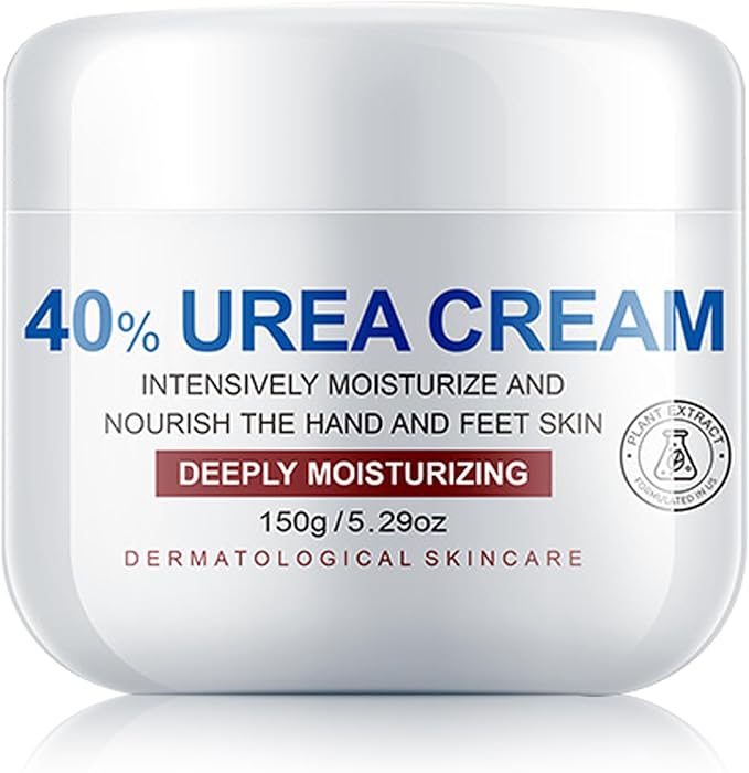 40% Urea Cream - Urea Foot Cream for Cracked Heels and Dry Skin - Cracked Heel Repair cream urea 40 Percent - Feet Cream for Hard Skin - Rough Hard Skin Remover Deep Moisturizing for Feet & Hand