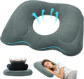Inflatable Donut Pillow, Inflatable Ring Donut Cushion for Bedsores, Hemorrhoids, Back Pain, Postpartum Pregnancy, Post-Surgical Pain