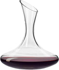KROSNO Red Wine Decanter Carafe Glass | 1500 ML | Avant-Garde Collection | Perfect for Home, Restaurants and Kitchen Unit | Glass Water Jug, Large Wine Decanters and Carafes