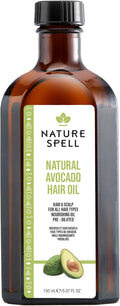 Nature Spell Avocado Oil for Hair & Scalp, Pre-Diluted Conditioning Oil to Nourish and Protect Roots and Strands, For All Hair Types, Vegan, 150ml