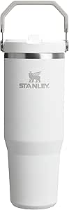 STANLEY 1913 Flip Straw Tumbler 1.0 Water Bottle with Straw 0.89L - Keeps Cold for 12+ Hours - Easy to Carry - Dishwasher Safe - Stainless Steel Thermal Flask - BPA-Free Travel Mug - Frost