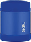 Thermos - Blue Kids Food Flask (290ml) - BPA Free, Stainless Steel, Spill Proof, Thermal Flask for Lunch Box, 5 Hours Hot & 7 Hours Cold