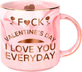 Valentines Gifts for Her Girlfriend, 330ml Funny Ceramic Mug, Valentine's Day Gifts for Women Her, Valentines Presents for Her Fiancee Wife on Anniversary Birthday
