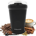 Andrew James Electric Coffee Grinder, Seed, Bean, Nuts, Fine Spice Grinders, Black or Red, 70g, 150W (Black)