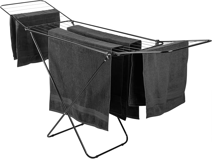 Hardys Clothes Airer - Rust Resistant, Folding, Lightweight & Durable 14M Clothes Drying Rack - No Assembly Clothes Horse - Compact Indoor & Outdoor Clothes Dryer 180x51x85.5cm