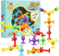 Sucker Toys for Kids,38PCS Suction Cup Airplane Activities for Kids Window Travel Toys for 3+ Year Olds