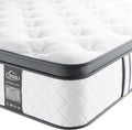 TeQsli 3FT Single Mattress 10 Inch Gel Memory Foam Pocket Spring Hybrid Mattress Medium Firm Orthopedic - Edge Support & OEKO-TEX Certified in a Box 90x190x25cm