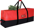 Christmas Tree Storage Bag, 65” x30” x15” Extra Large Heavy Duty Christmas Tree Bag for Trees Up to 9ft, Waterproof, 600D Durable, Zipper & Handles, Holiday Storage Solution