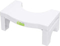 Folding Squatting Toilet Stool | 7 Inch Non-Slip Bathroom Step Stool | Anti Constipation Natural & Comfortable Squat Aid Stool