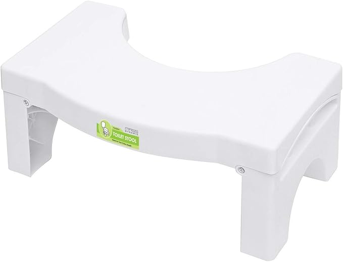 Folding Squatting Toilet Stool | 7 Inch Non-Slip Bathroom Step Stool | Anti Constipation Natural & Comfortable Squat Aid Stool
