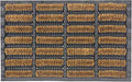 EDS Nimbus Tuff Scrape Doormat Outdoor - Long Lasting - Removes Grass, Mud & Dirt - 100% Coir with Rubber Backing and Machine Washable - Super Absorbent & Non-slip Doormats Large (40x60 CM)