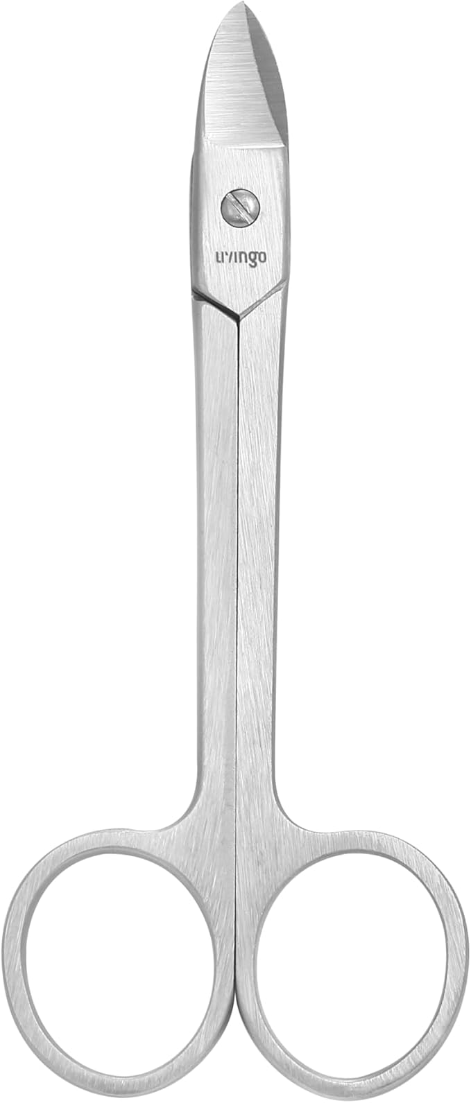 LIVINGO Professional Sharp Toenail Scissors - 4.25" Heavy Duty Small Scissors, Stainless Steel Blade Long Handles, Manicure Pedicure Grooming Tool for Men & Women Thick Nails and Ingrowing Toe Nails