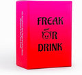 Freak Or Drink - The Freakiest Couple Drinking Game Perfect For Date Nights, Birthdays & Anniversaries | Valentines Gifts | Couple Gifts | Couple Games (Couple Edition)