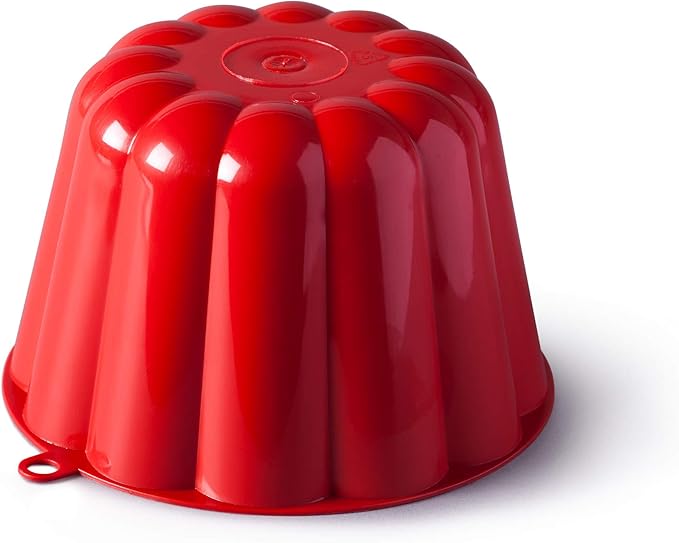 Kilo L30R Traditional Jelly Mould-Red, Plastic,5.91 x 3.94 x 5.91 cm; 70 Grams